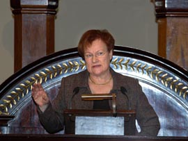 Ms Tarja Halonen